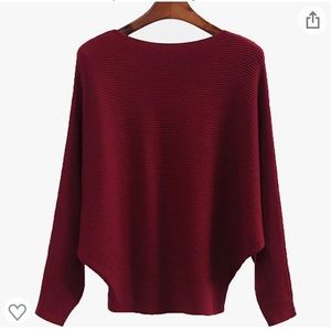 Batwing sweater for women